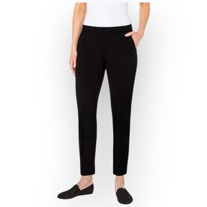 NWT LVPL Pull-On Tapered Pants – 6/28 – Black Mid-Rise Stretch Trouser
